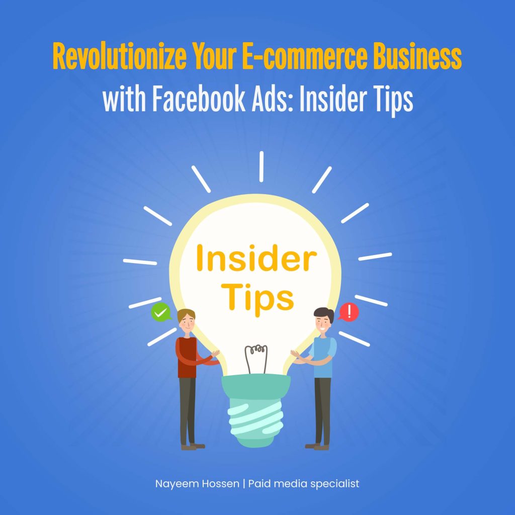E-commerce Business with Facebook Ads